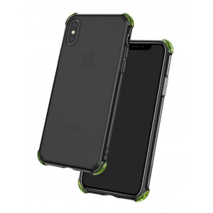 Θήκη Hoco Ice Shield Series TPU Soft για Apple iPhone XS Max Μαύρη 6957531086772