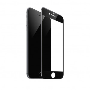 Tempered Glass Hoco 0.33mm Flash Attach Full Silk Screen HD για Apple iPhone 7 / 8 Μαύρο 6957531093817