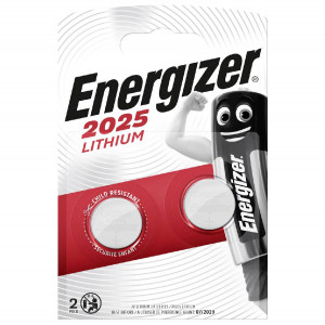 Buttoncell Lithium Energizer CR2025 Τεμ. 2 7638900248333