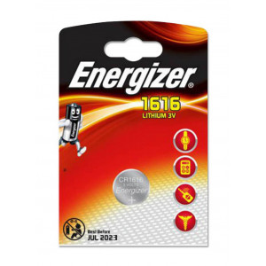 Buttoncell Energizer Lithium CR1616 3V Τεμ. 1 7638900411539