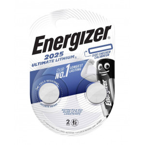 Buttoncell Ultimate Lithium Energizer CR2025 Τεμ. 2 7638900423013