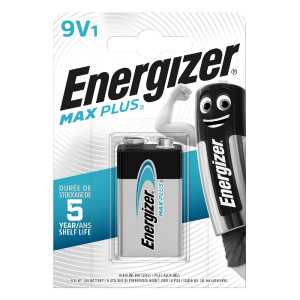 Μπαταρία Αλκαλική Energizer Max Plus 6LR61 size 9V Τεμ. 1 7638900423389