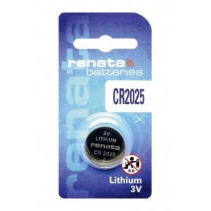 Buttoncell Lithium Electronics Renata CR2025 Τεμ. 1 785618196924