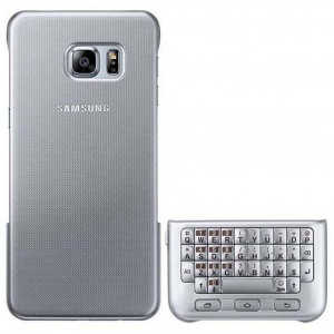 Case Faceplate Samsung Keyboard Cover EF-CG928USEGWW for SM-G928F Galaxy S6 Edge+ Silver 8801643021931