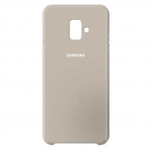 Θήκη Faceplate Samsung Dual Layer Cover EF-PA600CFEGWW για SM-A600F Galaxy A6 (2018) Χρυσαφί 8801643324681