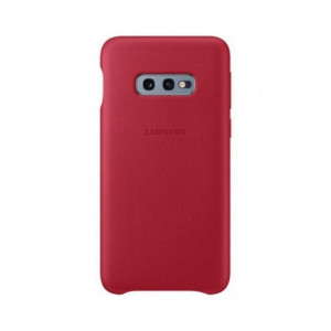 Θήκη Faceplate Samsung Leather Cover EF-VG970LREGWW για SM-G970F Galaxy S10e Κόκκινη 8801643644598
