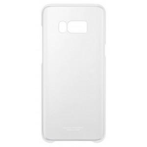 Case Faceplate Samsung Clear Cover EF-QG955CSEGWW για SM-G955F Galaxy S8+ Silver - Transparent 8806088689449