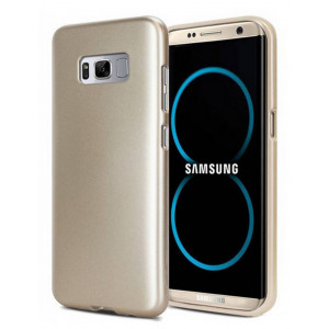 Θήκη Goospery iJelly για Samsung SM-G955F Galaxy S8+ Χρυσαφί by Mercury 8806174388713