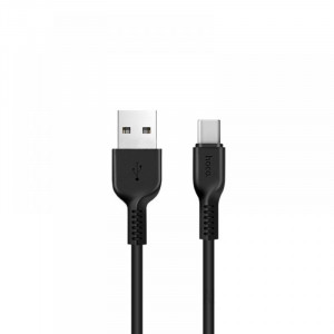 Καλώδιο σύνδεσης Hoco X20 Flash USB σε USB-C 2.0A Μαύρο 1m 6957531068846