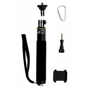 Selfie Stick Monopod LEDISTAR LDX-600 για Φωτογραφικές Μηχανές και Κινητά Τηλέφωνα. Πτυσσόμενο Μαύρο Μήκος: 20cm-80cm 27798