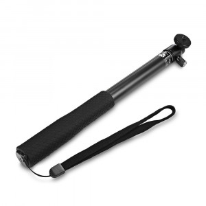 Selfie Stick Monopod LEDISTAR LDX-801 για Φωτογραφικές Μηχανές και Κινητά Τηλέφωνα. Πτυσσόμενο Μαύρο Μήκος Κονταριού: 30xm-95cm 27808