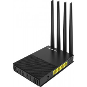 Wireless Router Comfast CF-WR617AC Dual Band 1200Mbps 4x5dBi έως 5.8GHz Μαύρο 6955410014977
