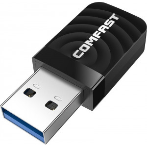 Wireless USB Adapter & AP Comfast CF-812AC Dual Band 1300 Mbps 6955410014793