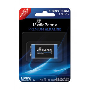 MediaRange Premium αλκαλικη μπαταρια E-Block|6LR61 9V Pack 1
