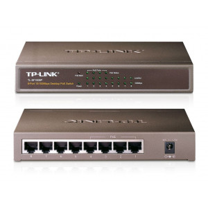 TP-LINK 8-Port 10/100Mbps Desktop Switch with 4-Port PoE - TL-SF1008P