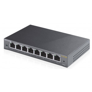 TP-LINK 10/100/1000Mbps Desktop Switch 8-Θυρων - TL-SG108 ver:4.0