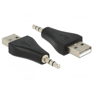 DELOCK Ανταπτορας απο USB-A σε 3.5mm 3-pin jack, για iPod Shuffle