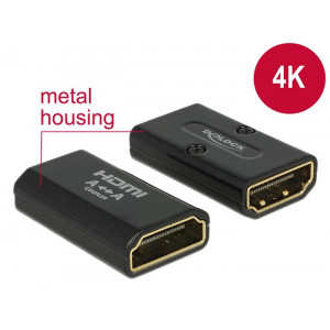 DELOCK HDMI Ανταπτορας απο HDMI-A female σε HDMI-A female