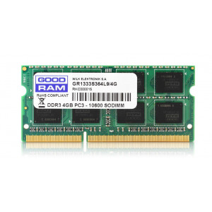 GOODRAM  so-dimm μνημη τυπου DDR3, 4GB , 1600 , 12800,