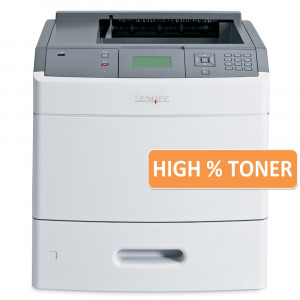 LEXMARK used Printer T654dn, Laser, Mono, Extra Tray, High Toner