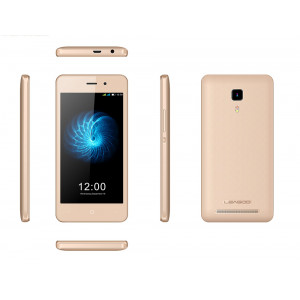 LEAGOO Smartphone Z3C, 3G, 4.5" IPS, Quad-Core, Gold