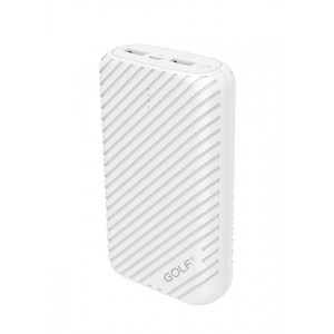 GOLF Power Bank Pineapple Series G20GB 16000mAh, 2x output, White