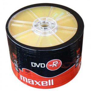 Maxell DVD-R 16x 120min 4,7Gb 50 Spindle