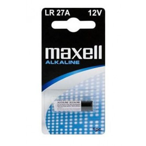 MAXELL Αλκαλικη μπαταρια LR27A 12V  (συσ 1 τεμ)