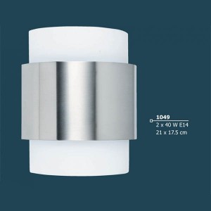 INDOOR WALL LIGHTING LAMP 2x40W E14 230V 1049