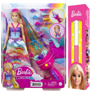 ΠΑΣΧΑΛΙΝΗ ΛΑΜΠΑΔΑ Barbie Dreamtopia Twist n Style Doll and Accessories για 3+ Ετών