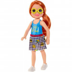Mattel Barbie Club Chelsea: Κοκκινομάλλα Με Μπλουζάκι Just Be You (FXG81)