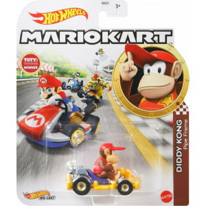 Mattel Αυτοκινητάκι Hot Wheels Mario Kart Diddy Kong για 3+ Ετών GRN15 (GBG25)