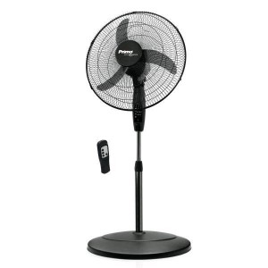 STAND FAN 18 45CM METAL GRILL WITH R/C RIMO 15097-R BLACK