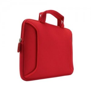 RED NETBOOK BAG WITH HANDLE CASE LOGIC LNEO-10 ​​R