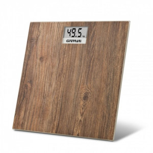 GS FERRARI Ψηφιακή ζυγαριά Wooden 3D G30045