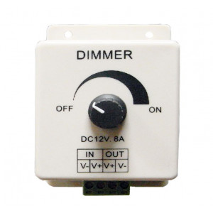 DIMMER  LED ΑΠΛΟ  8Α DCR-102